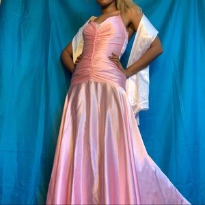 90s Vintage Prom Homecoming or Bridesmaids Dress
